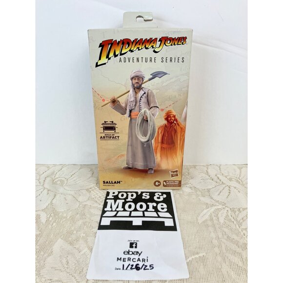 Indiana Jones Adventure Series Sallah Brand New With Box Defects - Picture 9 of 9